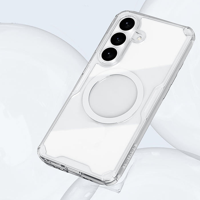 Nillkin Nature TPU Pro Case Compatible with MagSafe for Samsung Galaxy S26+ - White