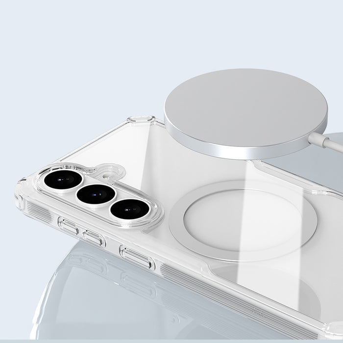 Nillkin Nature TPU Pro Case Compatible with MagSafe for Samsung Galaxy S26+ - White