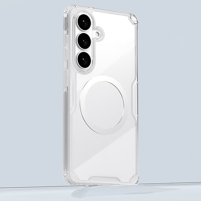 Nillkin Nature TPU Pro Case Compatible with MagSafe for Samsung Galaxy S26+ - White