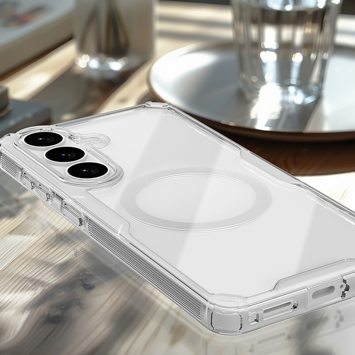 Nillkin Nature TPU Pro Case Compatible with MagSafe for Samsung Galaxy S26 - White