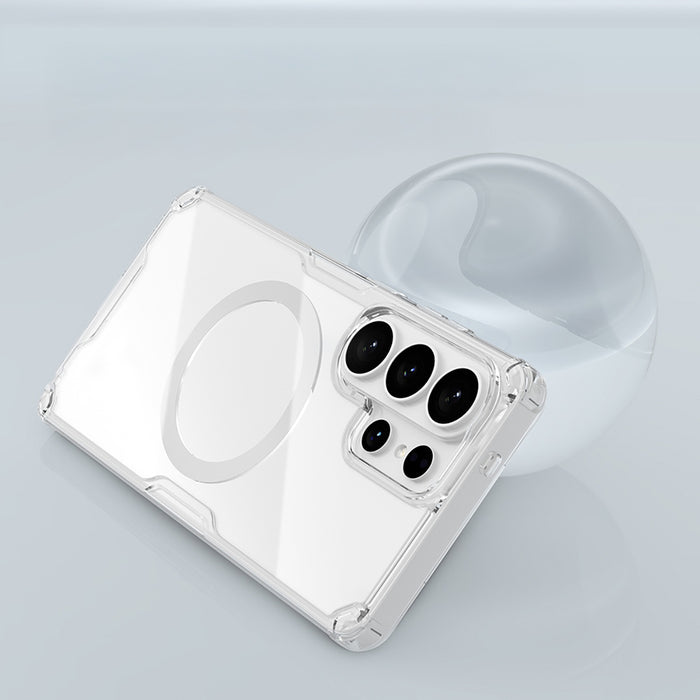 Nillkin Nature TPU Pro Case Compatible with MagSafe for Samsung Galaxy S26 Ultra - White
