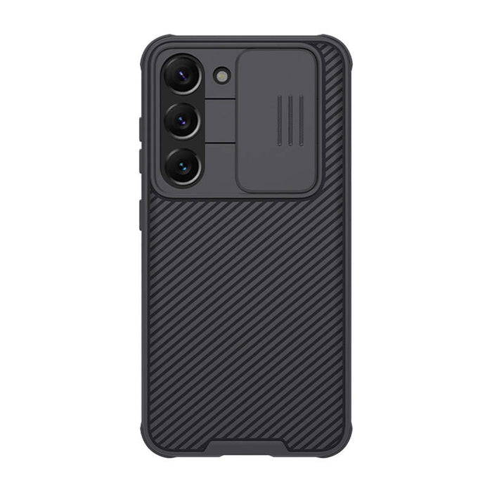 Nillkin CamShield Pro Case, case for Samsung Galaxy S23+, cover with camera cover, black