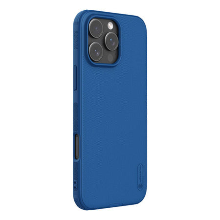 Case Nillkin Super Frosted Shield Pro Magnetic iPhone 16 Pro (niebieski)