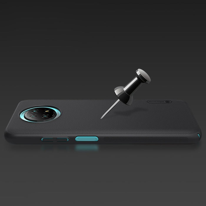 Nillkin Super Frosted Shield reinforced case cover for Xiaomi Redmi Note 9T 5G black