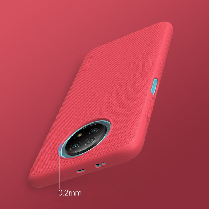 Nillkin Super Frosted Shield reinforced case cover for Xiaomi Redmi Note 9T 5G black