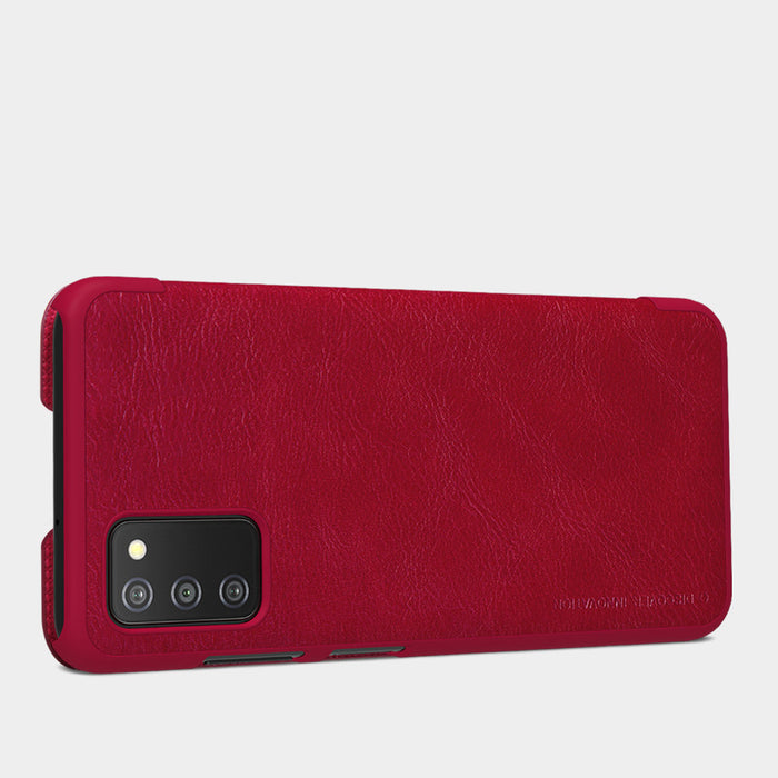 Nillkin Qin leather holster case for Samsung Galaxy A03s black