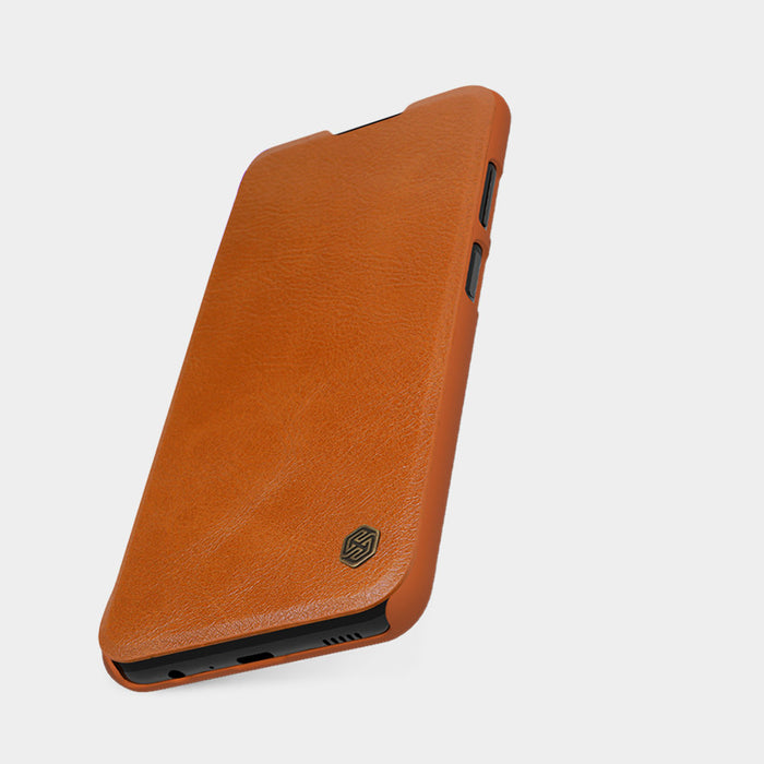 Nillkin Qin leather holster case for Samsung Galaxy A03s black
