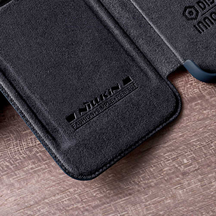 Nillkin Qin leather holster case for Samsung Galaxy A73 red