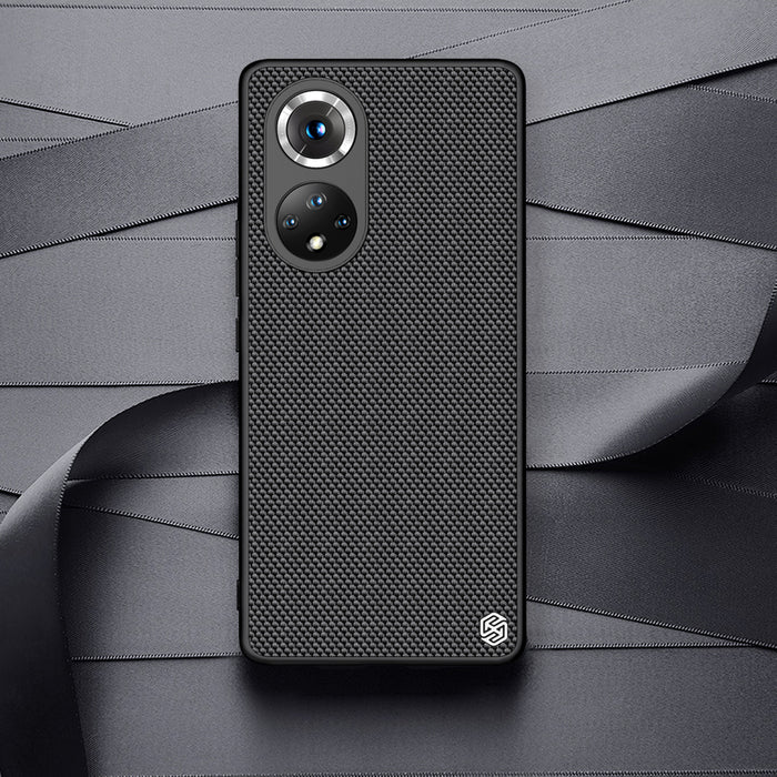 Nillkin Textured Case durable reinforced case with gel frame and nylon back for Honor 50 Pro black
