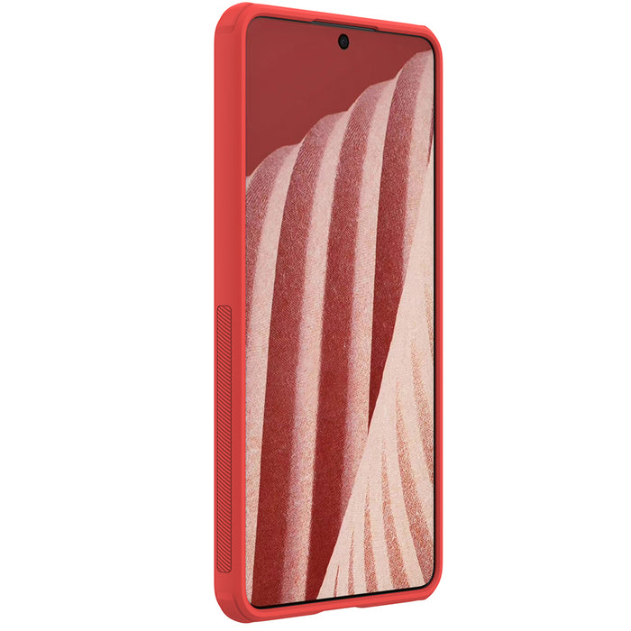 Nillkin Super Frosted Shield Pro durable case cover for Samsung Galaxy A73 red