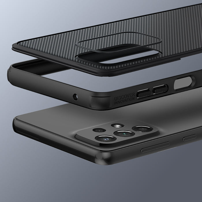 Nillkin Super Frosted Shield Pro durable case cover for Samsung Galaxy A73 red