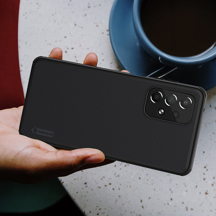 Nillkin Super Frosted Shield Pro durable case cover for Samsung Galaxy A73 green