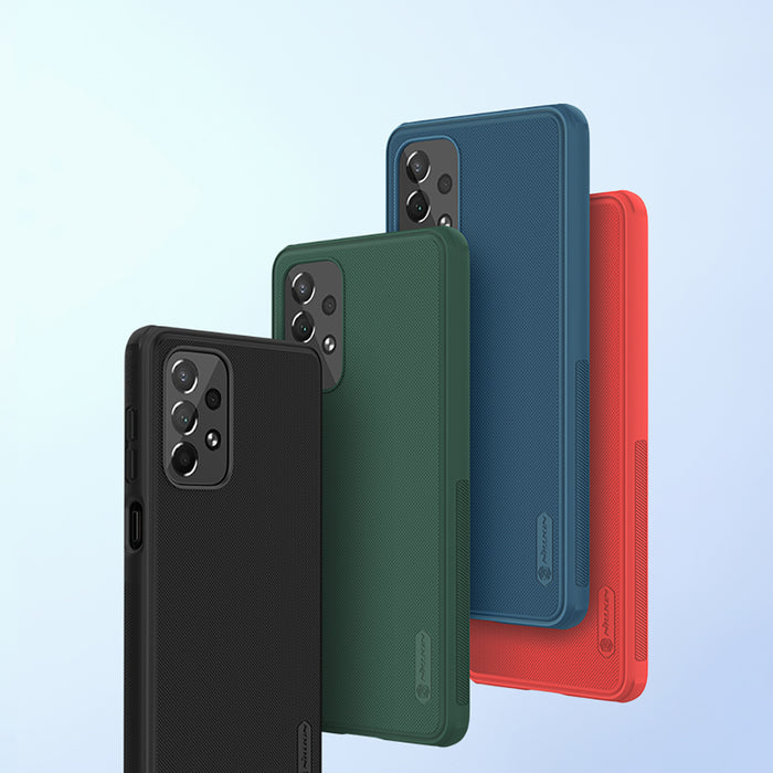 Nillkin Super Frosted Shield Pro durable case cover for Samsung Galaxy A73 green