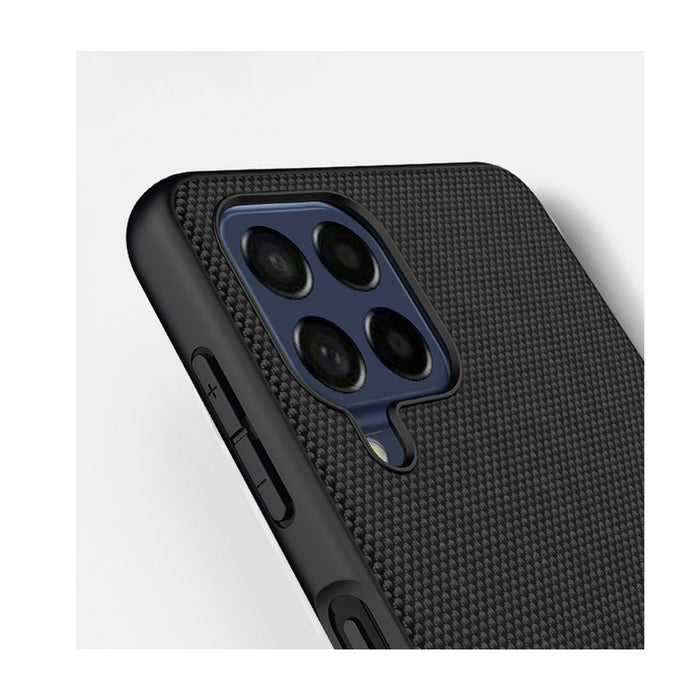 Nillkin Textured Case durable reinforced case with gel frame and nylon back for Samsung Galaxy M53 5G black