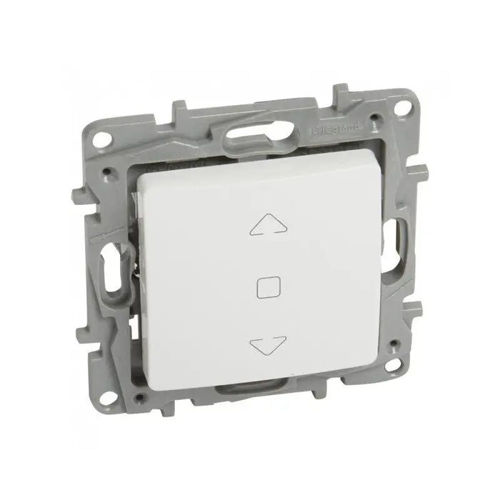 NILOE LEGRAND 3-POSITION BLINDER KEY BUTTON - WHITE - Ключове контакти димери и розетки<<<Електроматериали<<<AmperelB2B