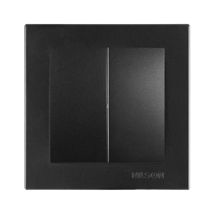 NILSON ALEGRA SERIAL BLACK MATT KEY - Ключове и контакти<<<Електроматериали<<<Praktiker&&&Ключове и