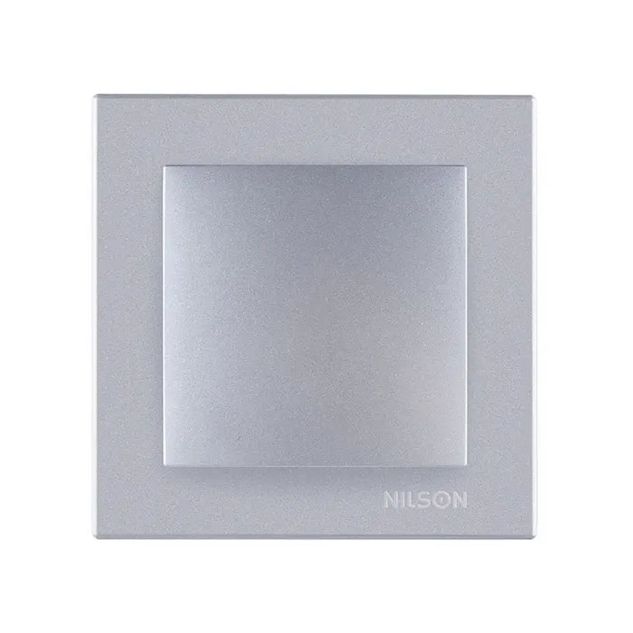 NILSON ALEGRA SINGLE SILVER KEY - Ключове и контакти<<<Електроматериали<<<Praktiker&&&Ключове и