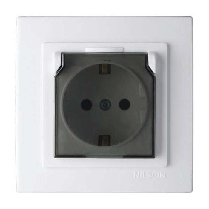 CONTACT WITH COVER WHITE TOURAN