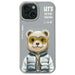 Nimmy Cool&Cute 2.0 Bear Case for iPhone 15 - Gray - Cell phone cases and covers<<<HurtelXML