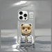 Nimmy Cool&Cute 2.0 Bear Case for iPhone 15 Pro Max - Gray - Cell phone cases and covers<<<HurtelXML