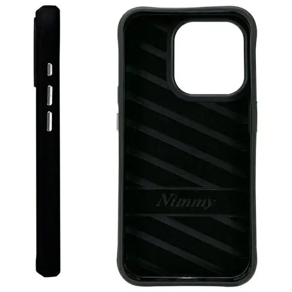 Nimmy Cool&Cute 2.0 Case for iPhone 15 Pro - Black - Headphones and speakers<<<HurtelXML