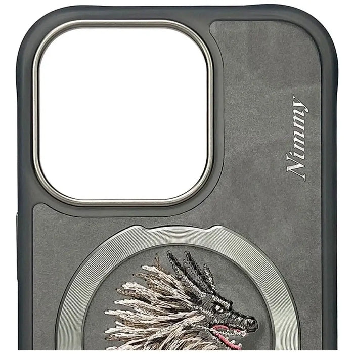 Nimmy Dragon MagSafe Case for iPhone 16 Pro Max - Gray - Cell phone cases and covers<<<HurtelXML