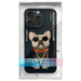 Nimmy Glasses Cool Dog Case for iPhone 15 Pro - Black - Cell phone cases and covers<<<HurtelXML