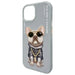 Nimmy Glasses Cool Dog iPhone 15 Case - Gray - Cell phone cases and covers<<<HurtelXML