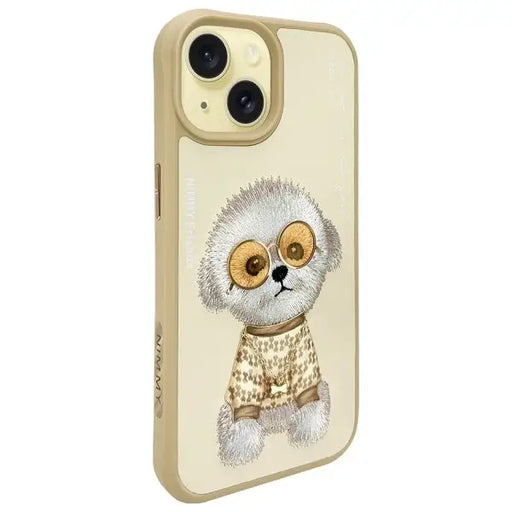 Nimmy Glasses Cool iPhone 15 Case - Beige - Cell phone cases and covers<<<HurtelXML