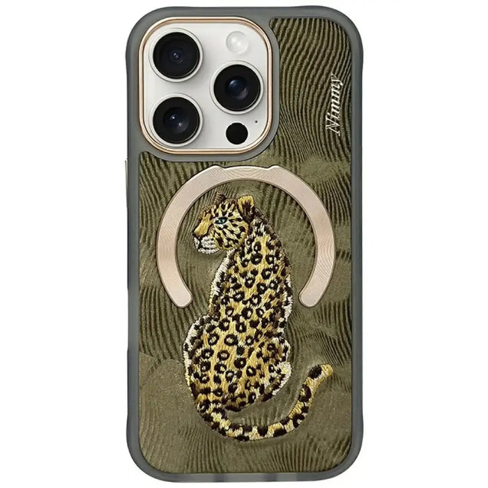 Nimmy Magnetic Fantasy Animal MagSafe Case for iPhone 16 Pro Max - Gold - Cell phone cases and covers<<<HurtelXML