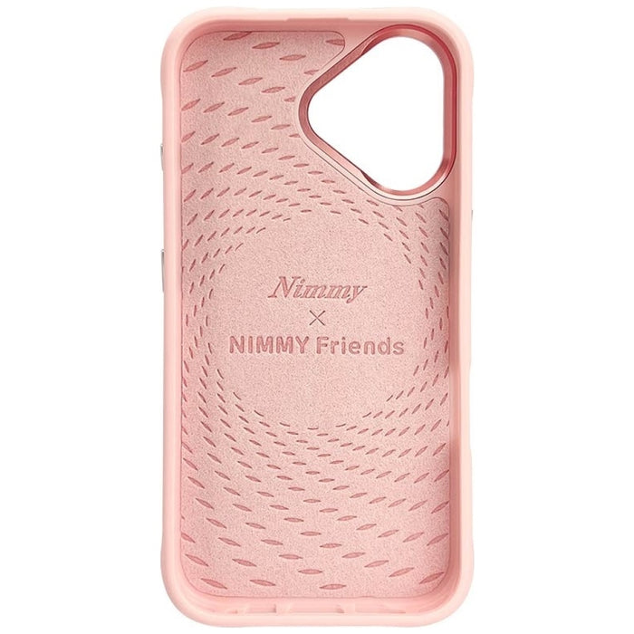 Nimmy Glasses Cool Cat MagSafe Case for iPhone 16 - Pink