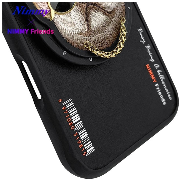 Nimmy Glasses Cool nag MagSafe case for iPhone 16 - black