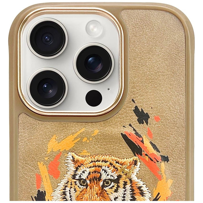 Nimmy Tiger MagSafe case for iPhone 16 Pro - brown