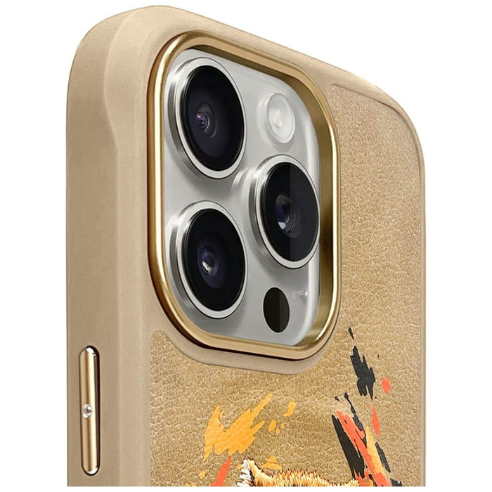 Nimmy Tiger MagSafe case for iPhone 16 Pro Max - brown