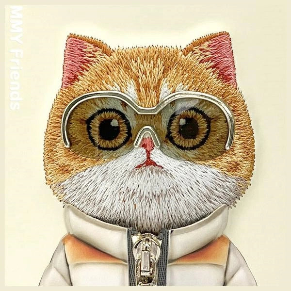 Nimmy Cool&amp;Cute 2.0 Cat Case for iPhone 15 - Beige