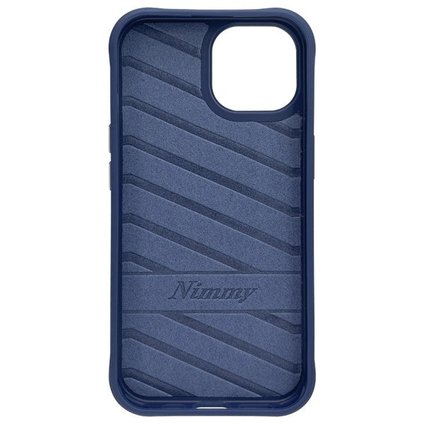 Nimmy Glasses Cool Cat Case for iPhone 15 - Blue