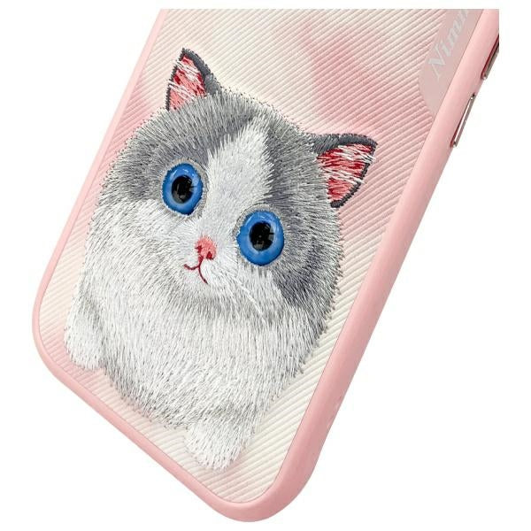 Nimmy Big Eyed Pet 2.0 Cat Case for iPhone 15 - Pink