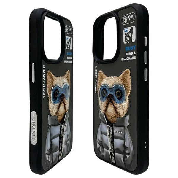 Nimmy Cool&amp;Cute 2.0 Case for iPhone 15 Pro - Black
