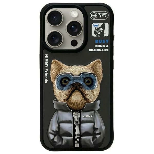 Nimmy Cool&amp;Cute 2.0 Case for iPhone 15 Pro - Black