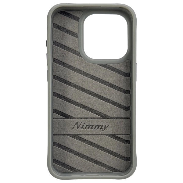 Nimmy Cool&amp;Cute 2.0 Bear Case for iPhone 15 Pro - Gray