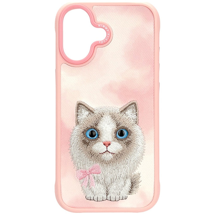 Nimmy Big Eyed Pet 2.0 Cat Case for iPhone 17 - Pink