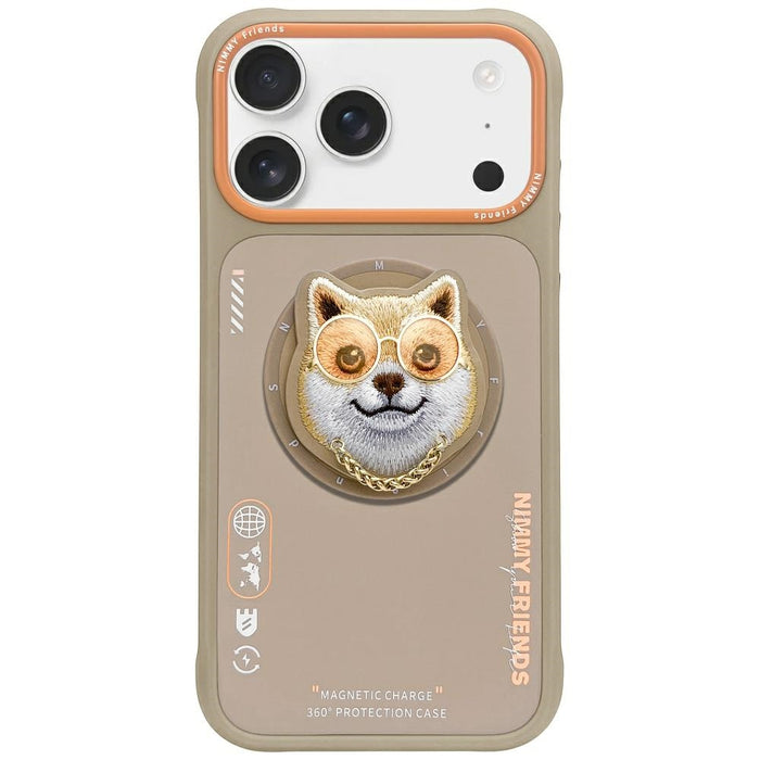Nimmy Glasses Cool nag MagSafe case for iPhone 17 Pro Max - beige