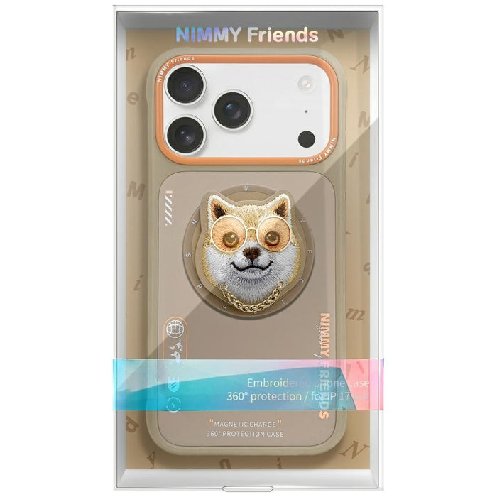 Nimmy Glasses Cool nag MagSafe case for iPhone 17 Pro Max - beige