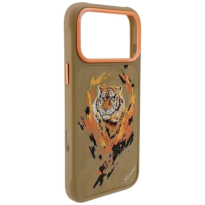 Nimmy Tiger MagSafe case for iPhone 17 Pro Max - light brown