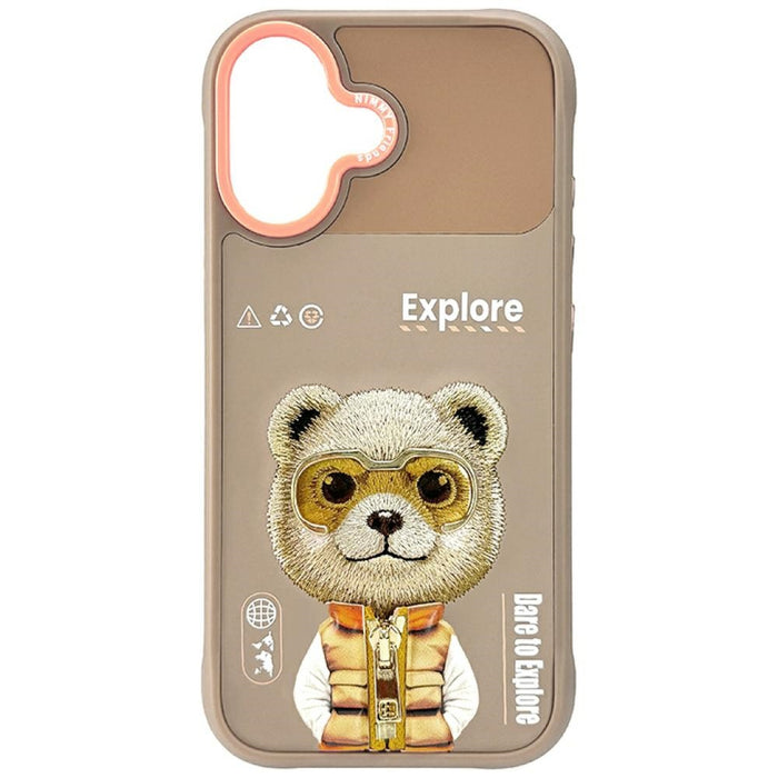 Nimmy Cool&amp;Cute 2.0 Bear Case for iPhone 17 - Beige