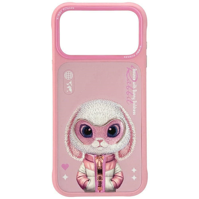 Nimmy Cool&amp;Cute 2.0 Rabbit case for iPhone 17 Pro Max - pink