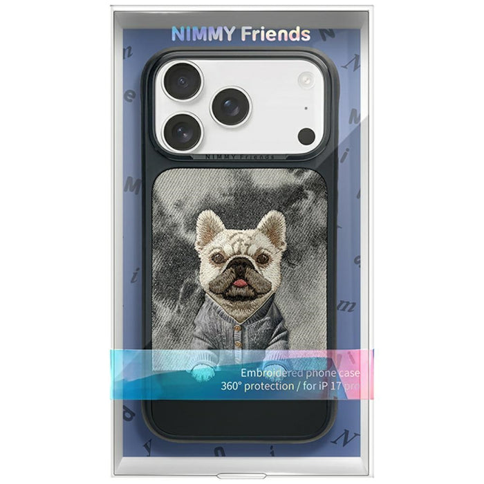Nimmy Gentle Pets Series Dog MagSafe case for iPhone 17 Pro - black