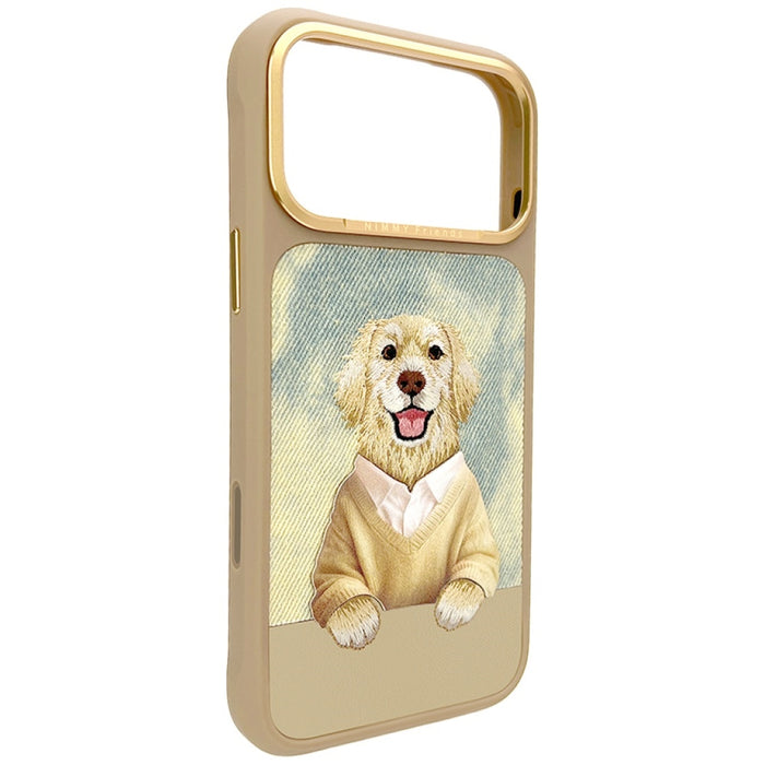Nimmy Gentle Pets Series Dog MagSafe case for iPhone 17 Pro Max - brown