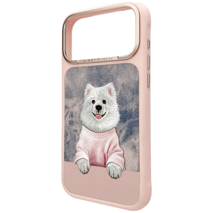 Nimmy Gentle Pets Series Dog MagSafe case for iPhone 17 Pro - pink