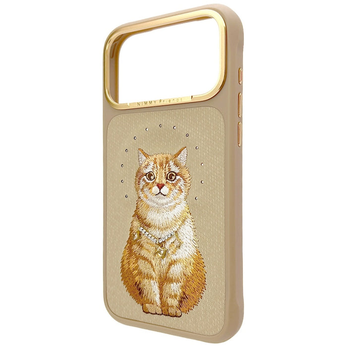 Nimmy Lucky Fashion Cat MagSafe case for iPhone 17 Pro - brown